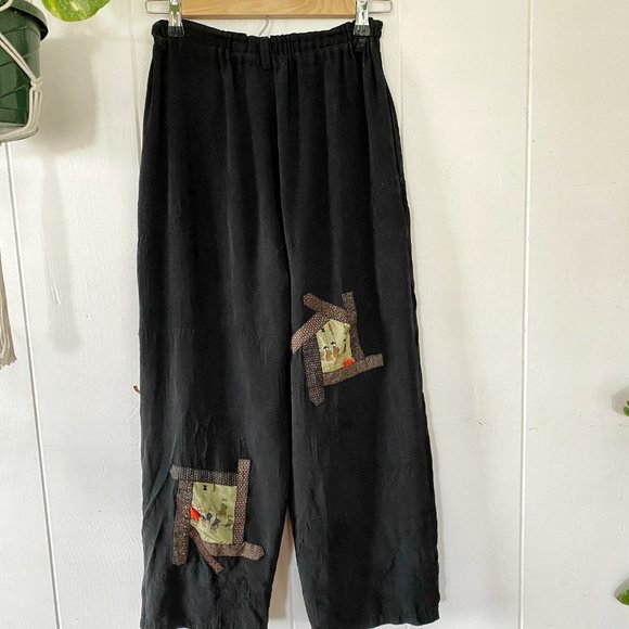 Silk Culotte Pants - Picture 5 of 6